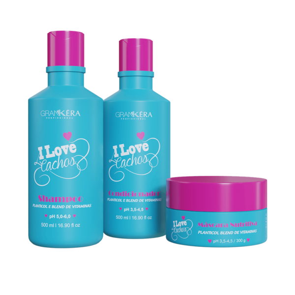Kit de tratamento I LOVE CACHOS